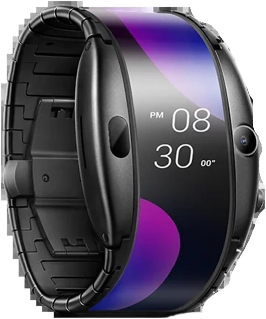 Nubia Alpha 4.01-Inch Foldable Flexible Display Smartwatch Phone, 8GB, Curved Screen Mobile Band Nubia Alpha 4.01-Inch Foldable Flexible Display Smartwatch Phone, 8GB, Curved Screen Mobile Band