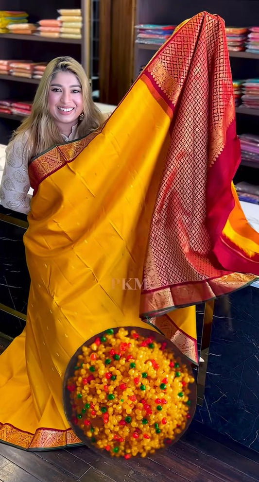 BOONDI Kanchipuram Silk