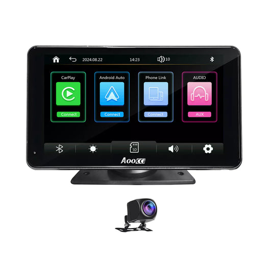 Portable Wireless CarPlay & Android Auto Screen